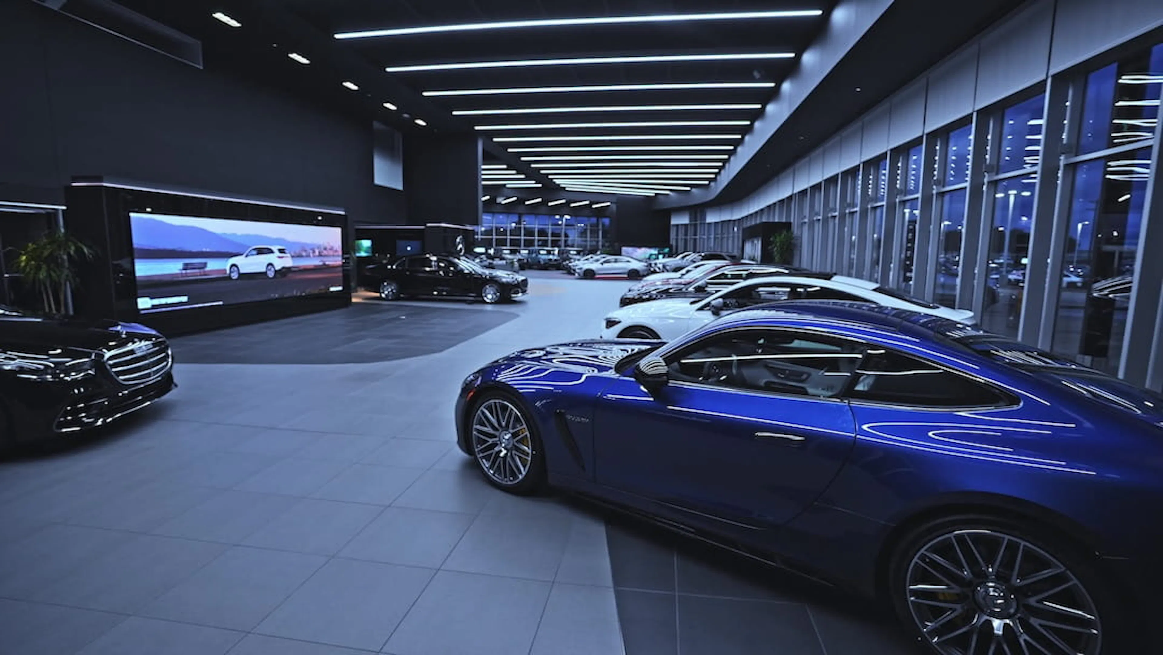 Automotive showroom