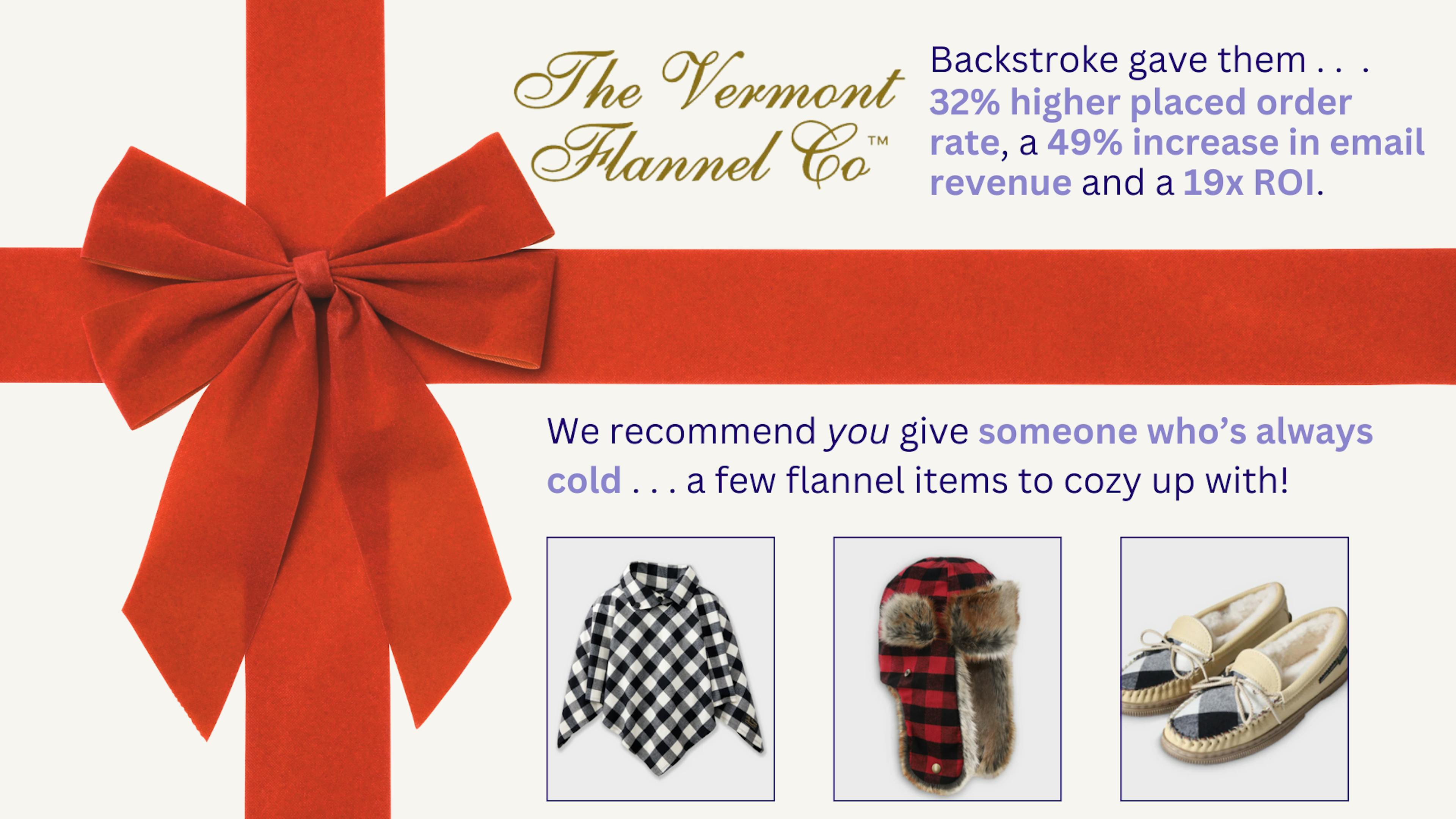 Vermont Flannel Company's results from using AI marketing tools