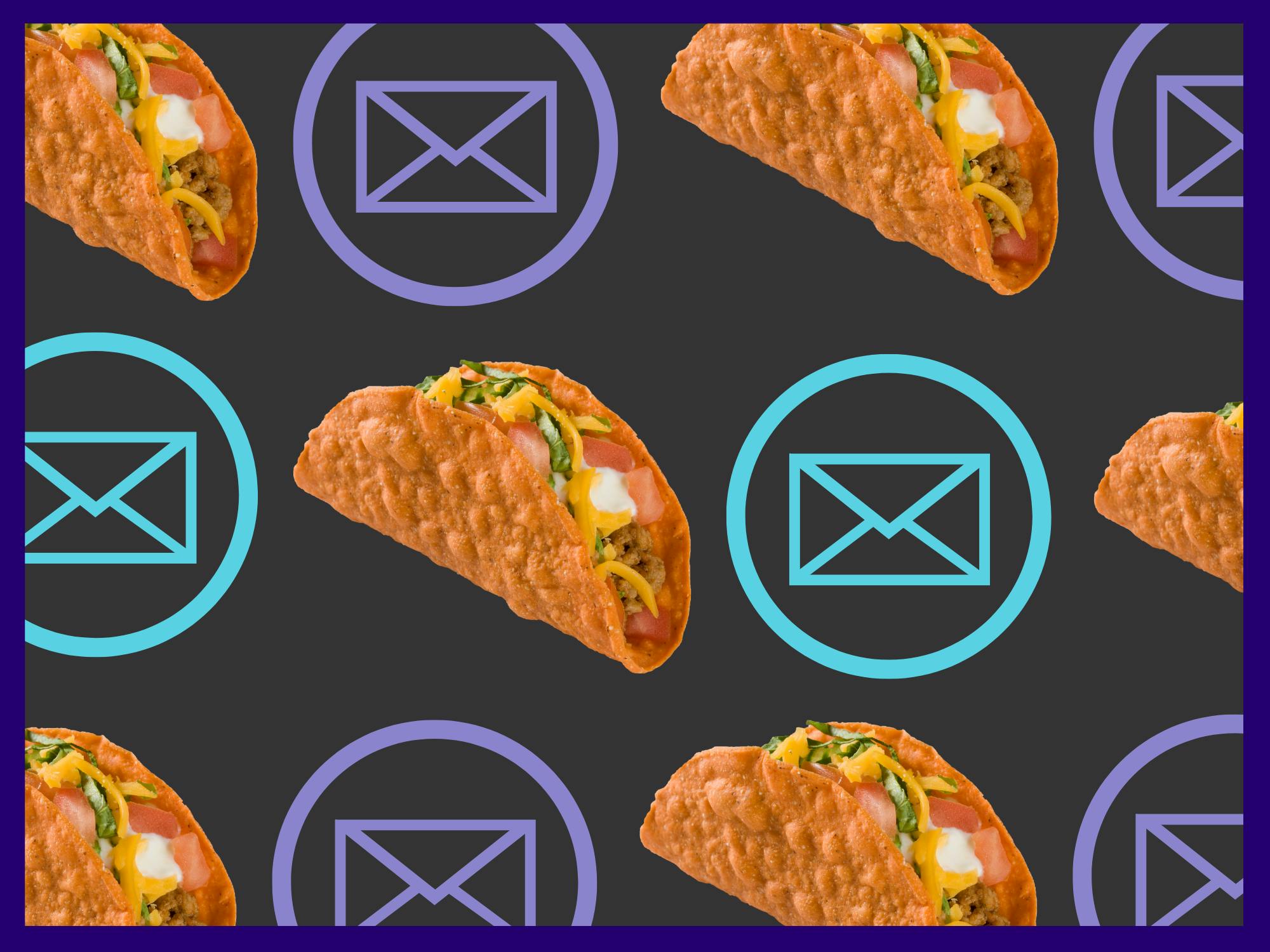 backstroke email subject line generator: you don't order tenders at the taco place
