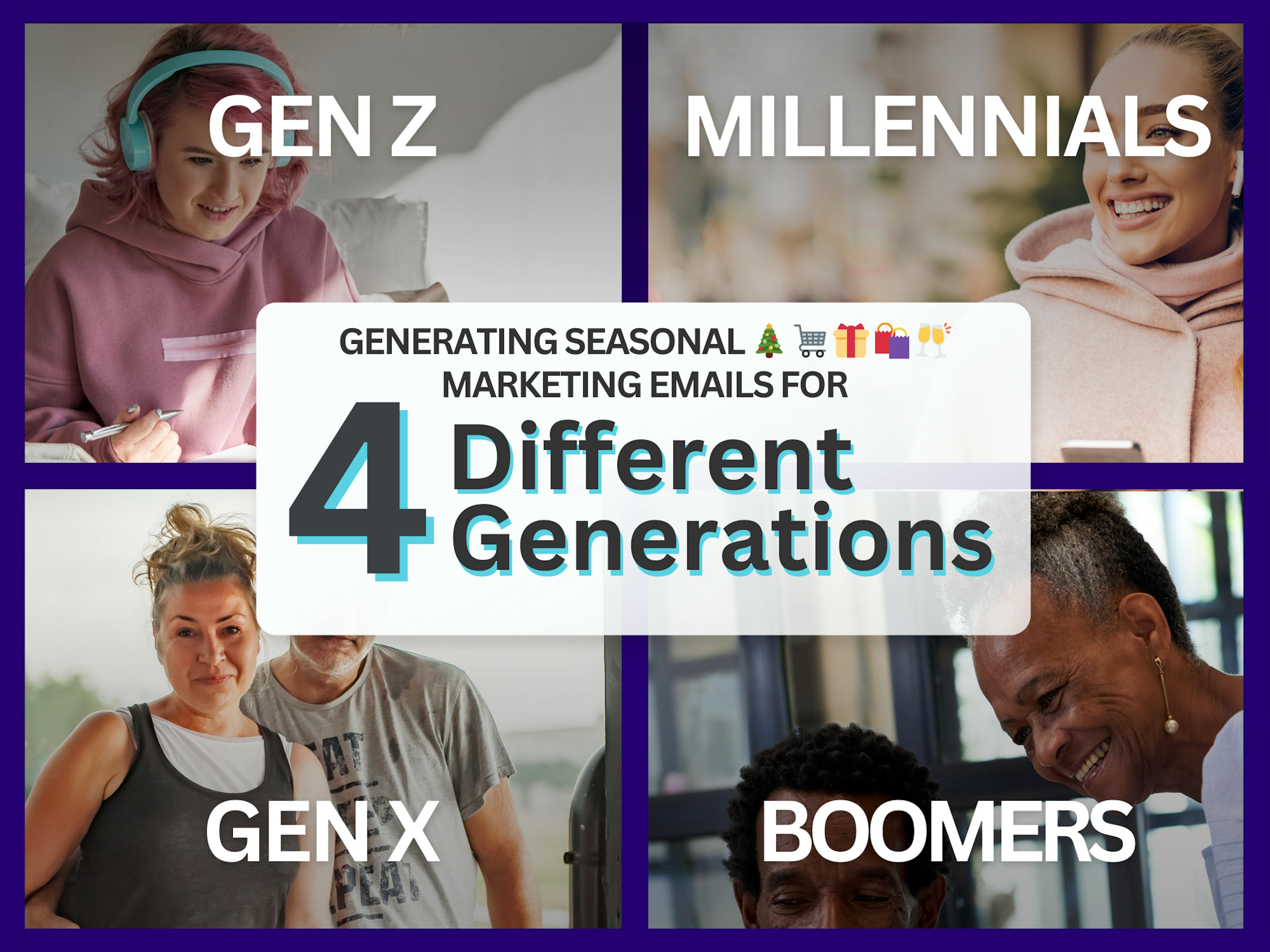 Seasonal Email Marketing to Gen Z, Boomers & Everyone In-Between