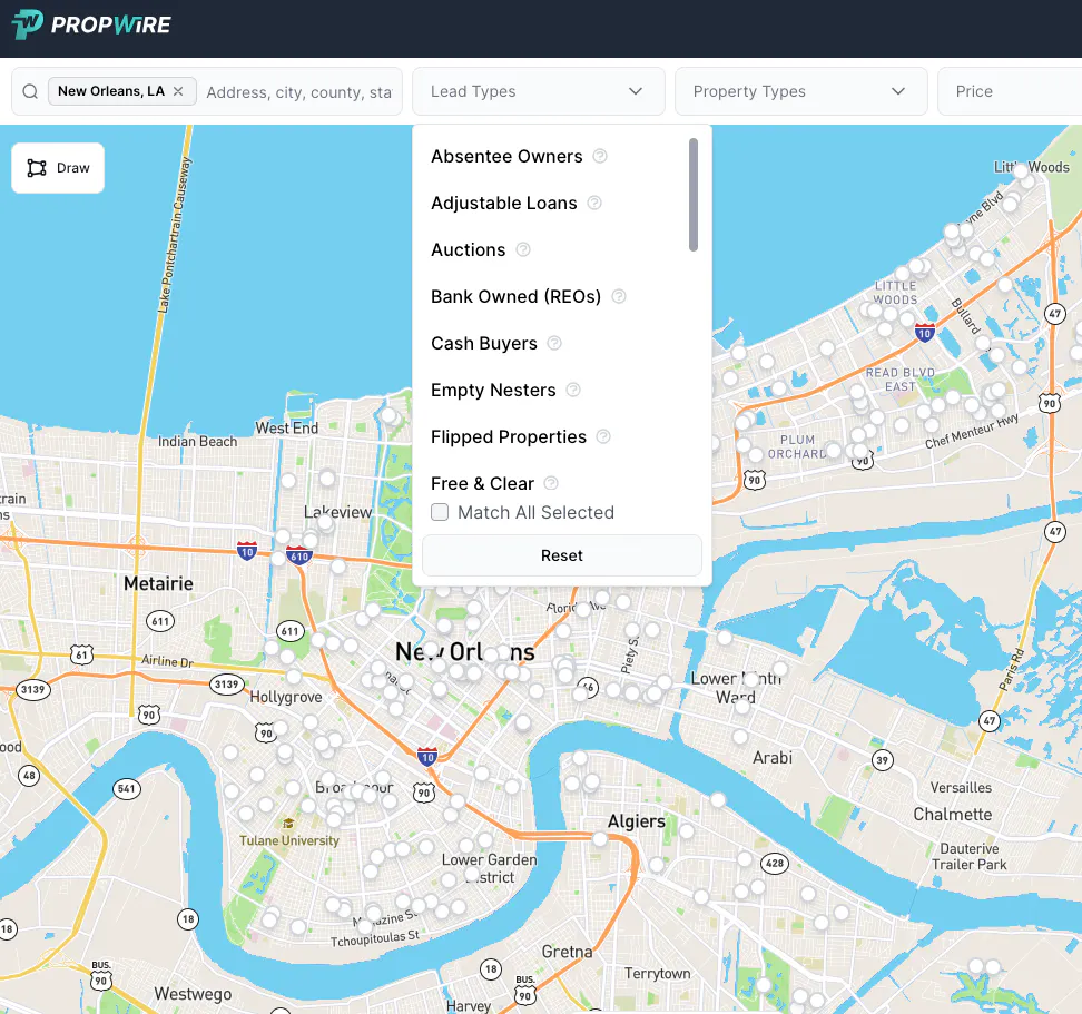 Off Market properties on Propwire