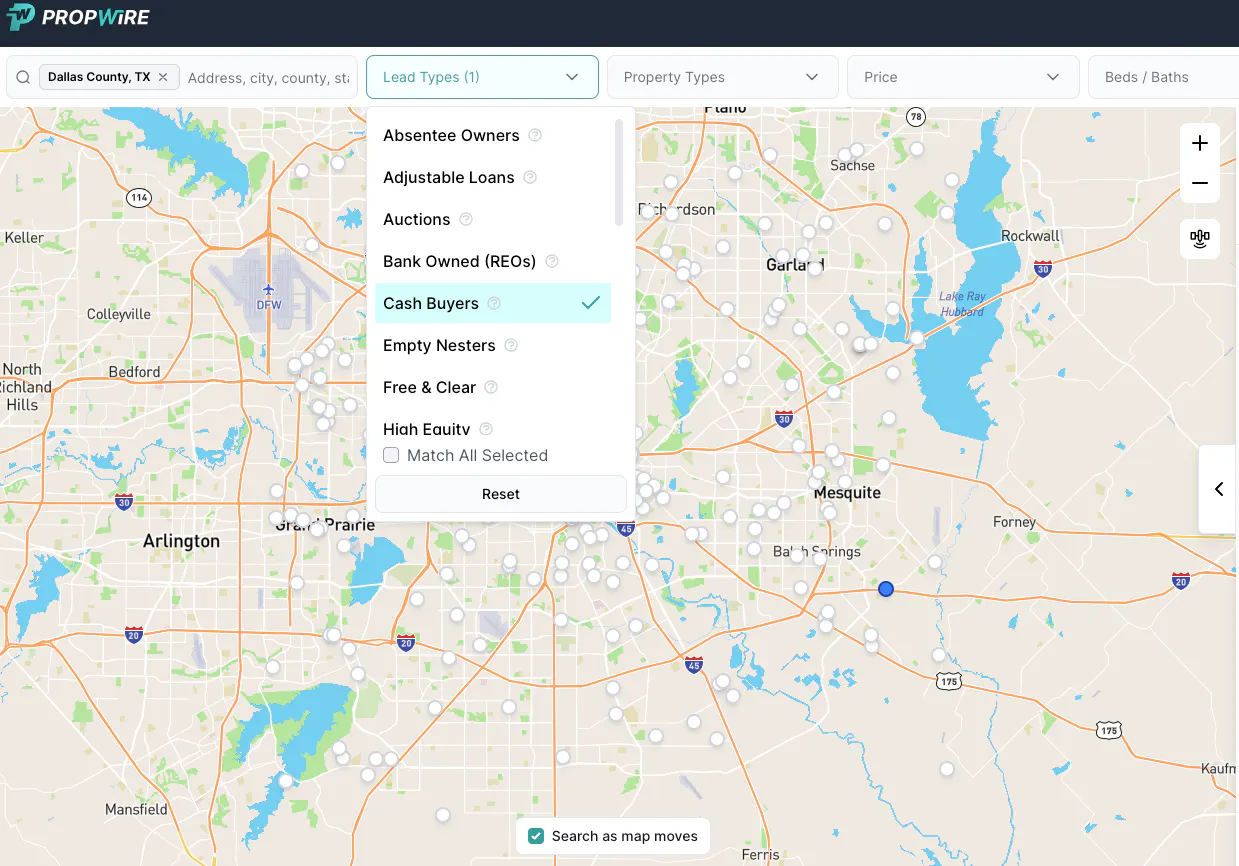 Finding Cash Buyers for Wholesale Deals on Propwire.