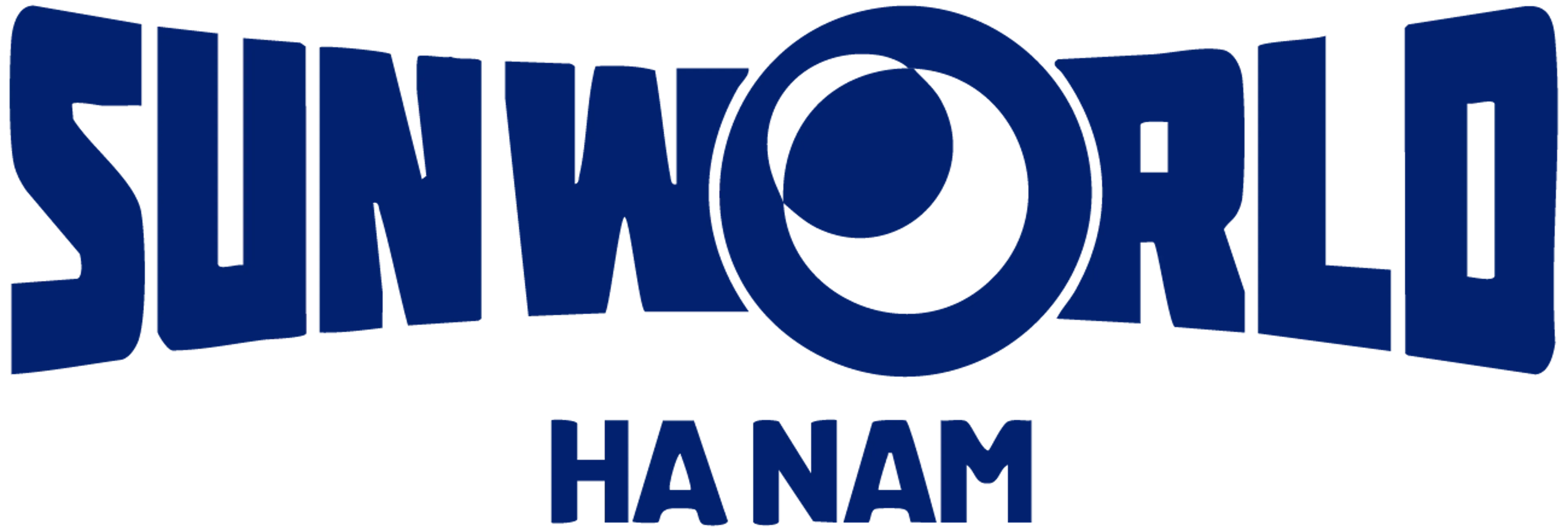 Sun World Ha Nam Water Park Logo Dark Blue
