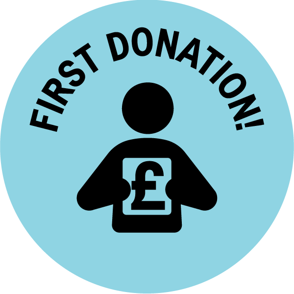 First donation
