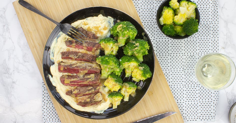 Protiplan Aardappelpuree met Biefstuk