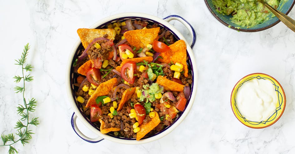 Protiplan Koolhydraatarme Nacho Chips Schotel