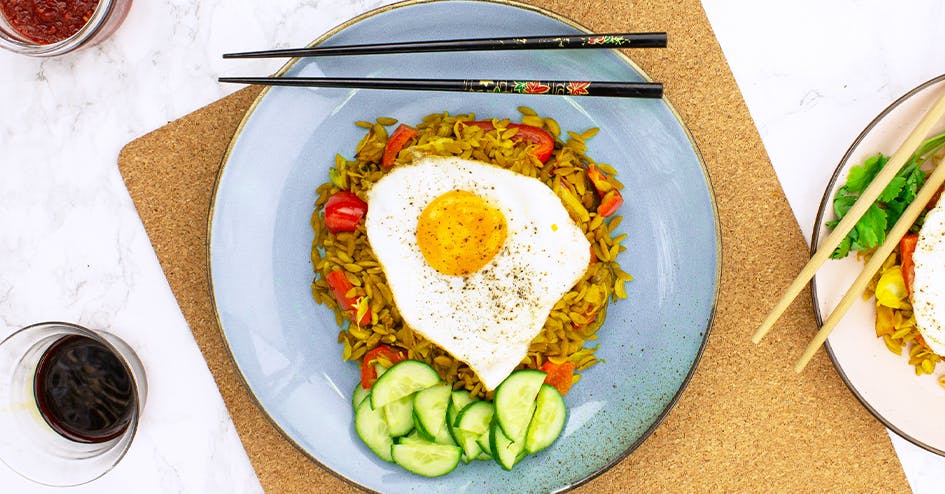 Protiplan Koolhydraatarme Rijst Nasi Goreng