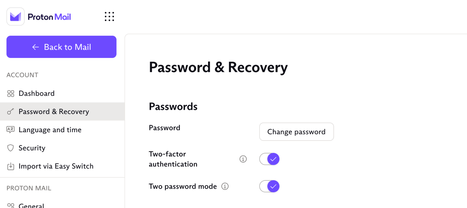 Trouvez les réponses aux questions que vous vous posez sur votre compte Proton