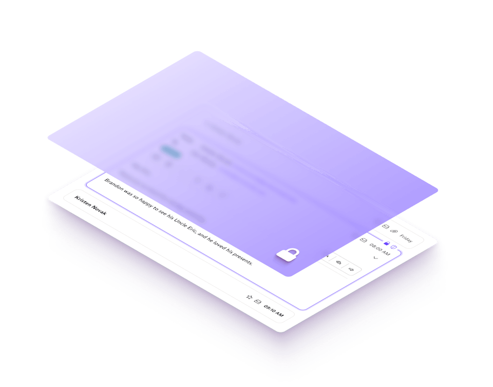 End-to-end encryption keeps your emails safe from data breaches and unauthorized access.