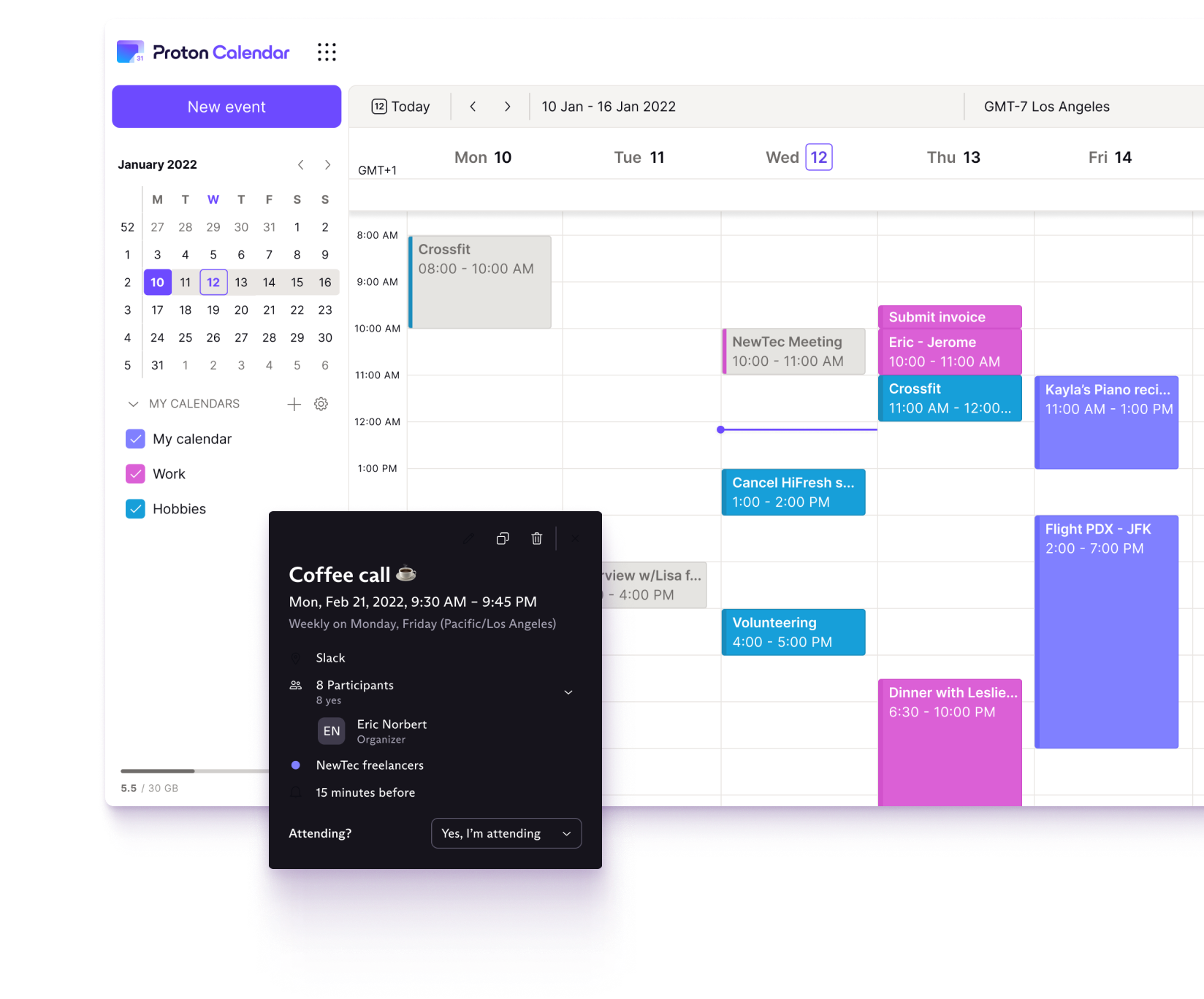 Organize Your Schedule Privately With Proton Calendar | Proton