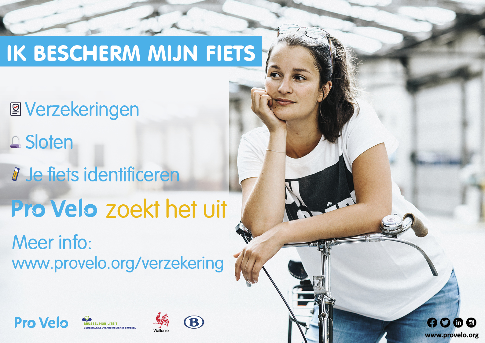 Campagne 'Ik Bescherm Mijn Fiets'