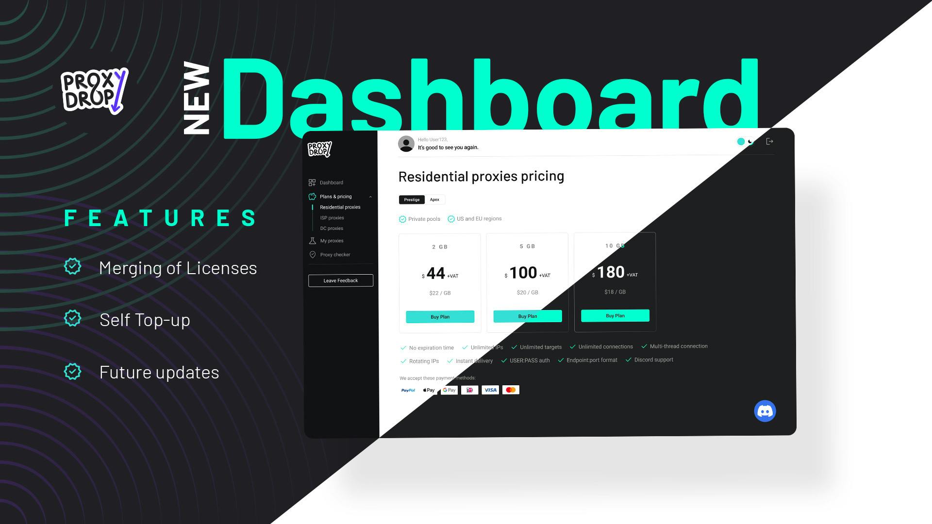 proxy dashboard
