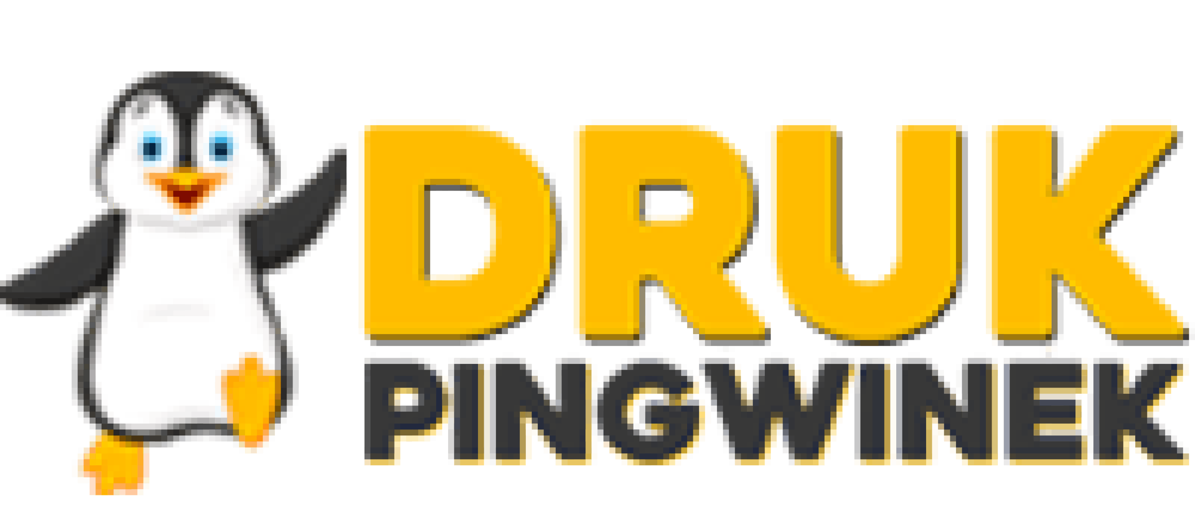 druk pingwinek logo