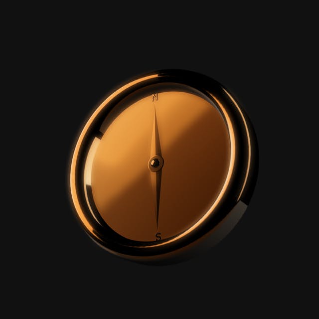 3D compass