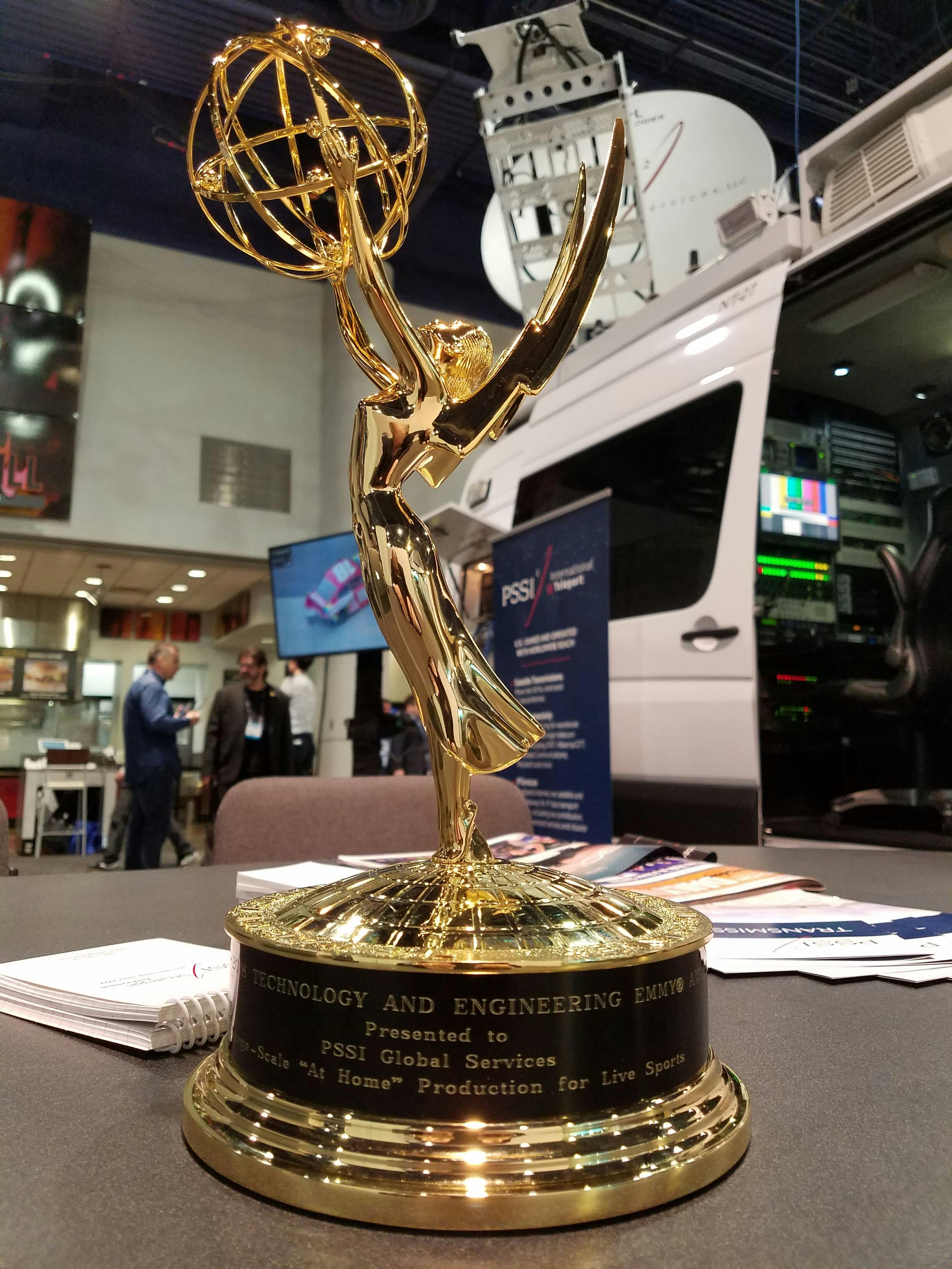 PSSI Global Services Emmy Award