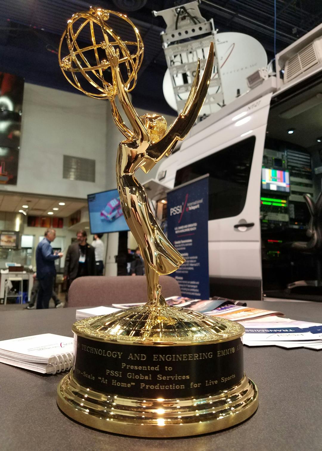 PSSI Global Services Emmy Award