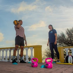 Circuit training on Bonaire
