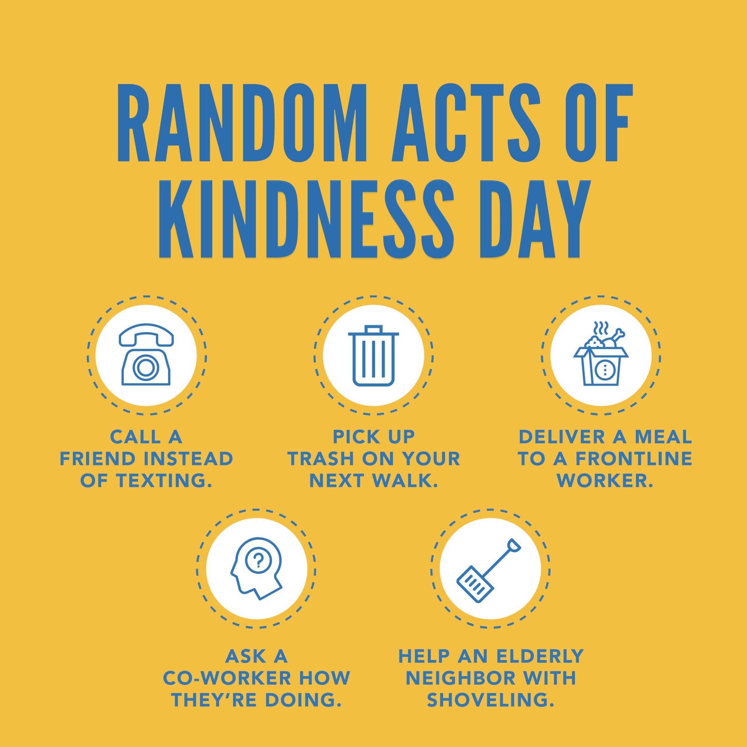 Random acts of kindness day