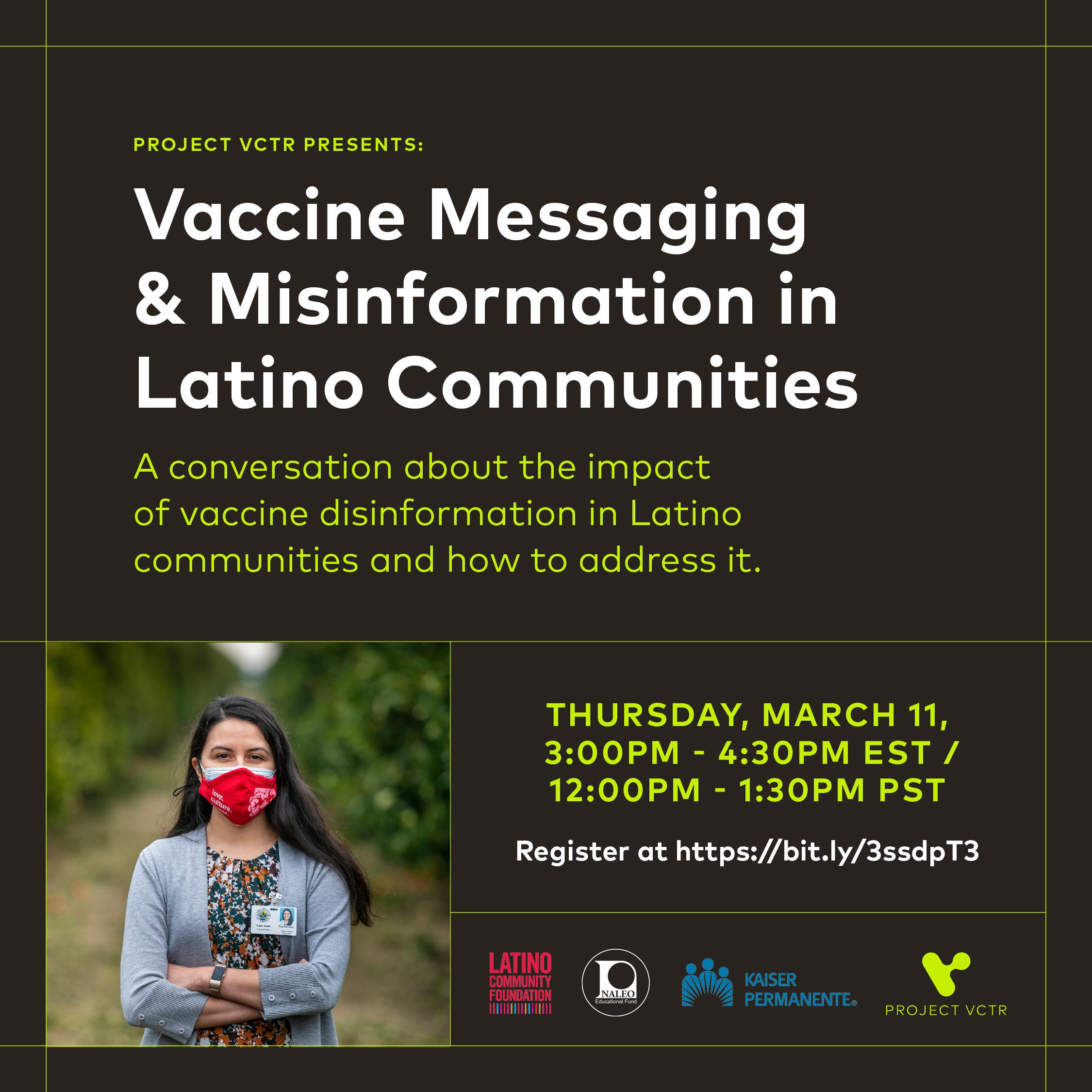 Vaccine Messaging & Misinformation in Latino Communities