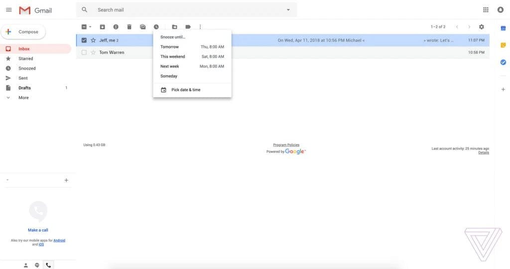 Gmail - Nouvelle interface (2)