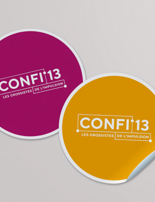 CONFI'13 - Autocollant