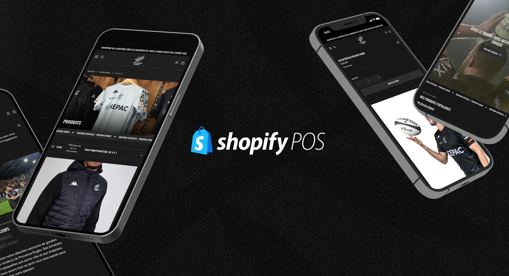 Agence Shopify POS pour Provence Rugby à Aix-en-Provence