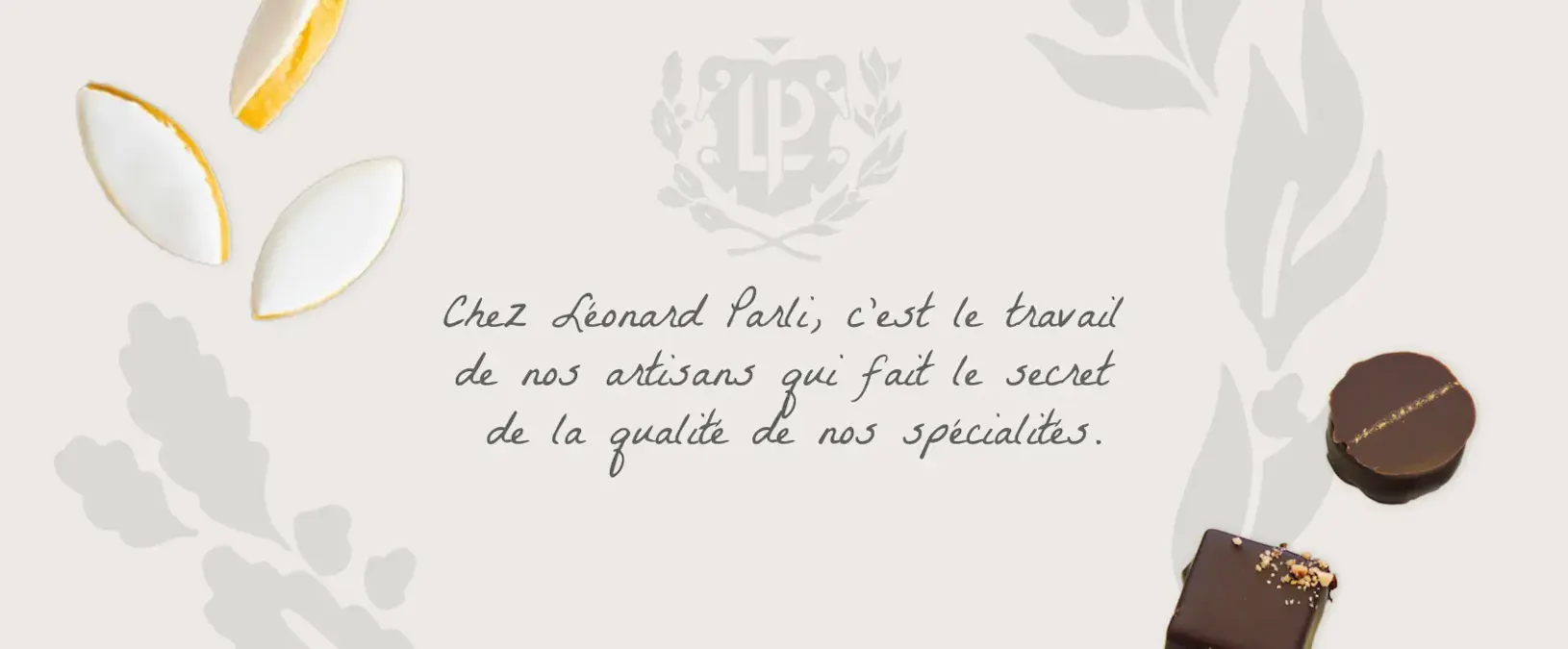 Citation de Léonard Parli - Site internet Shopify