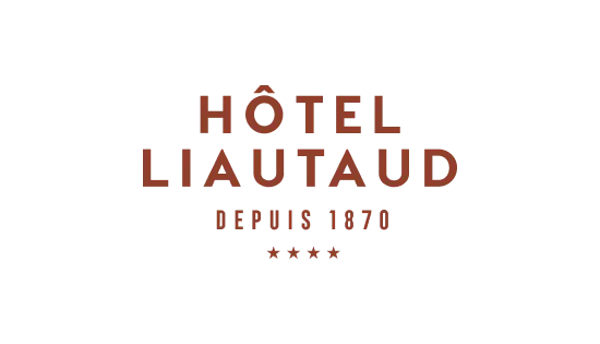 Logotype de l'Hôtel Liautaud réalisée par l'agence Publicom spécialisée dans le design et le digitale.