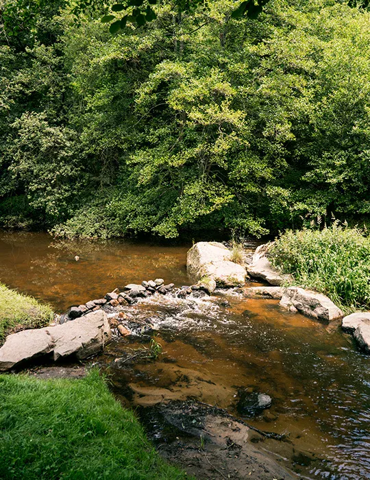 Shooting photo pour le camping La Rochelambert réalisé par l'agence Publicom