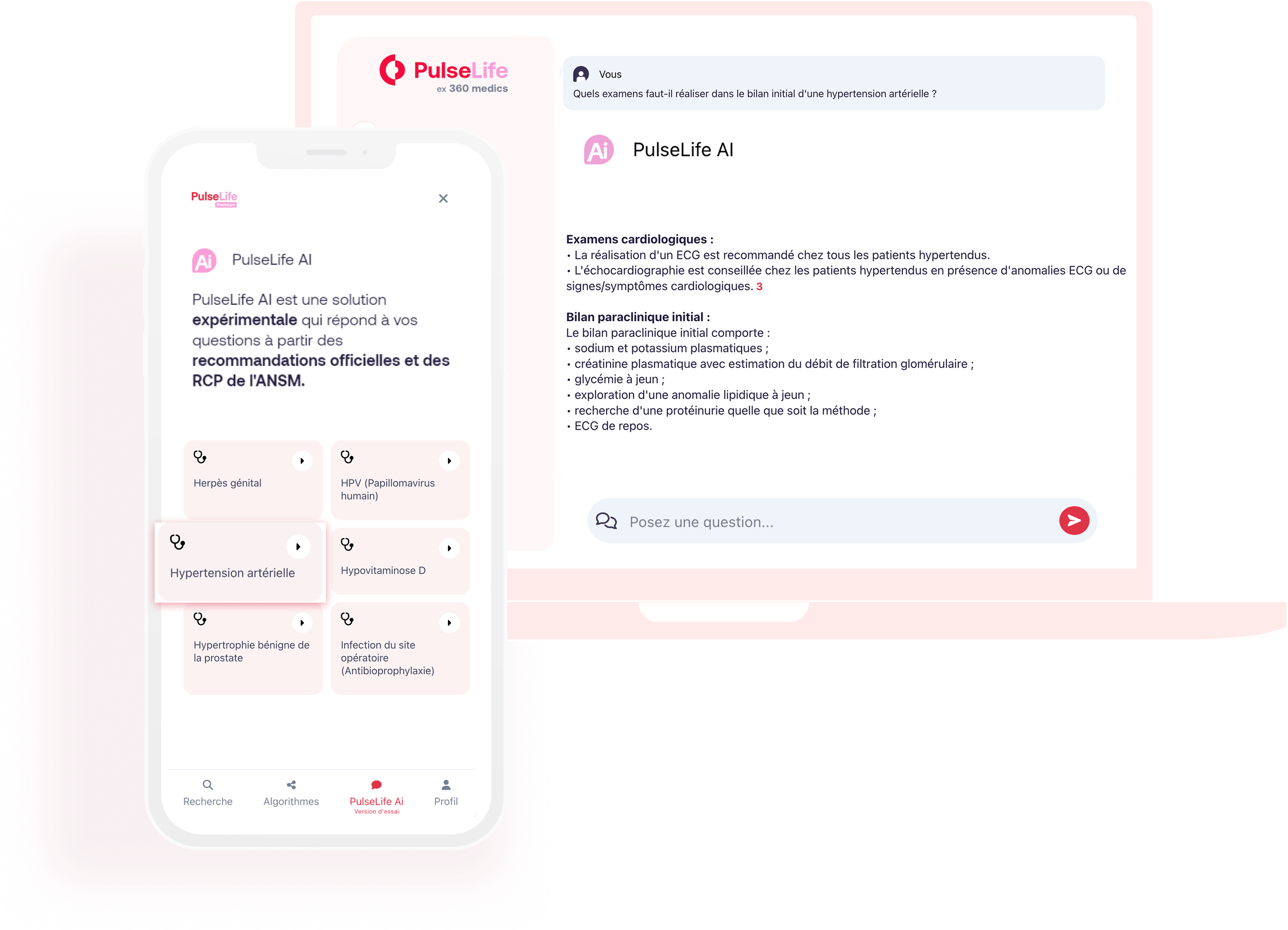PulseLife AI, chatbot médical