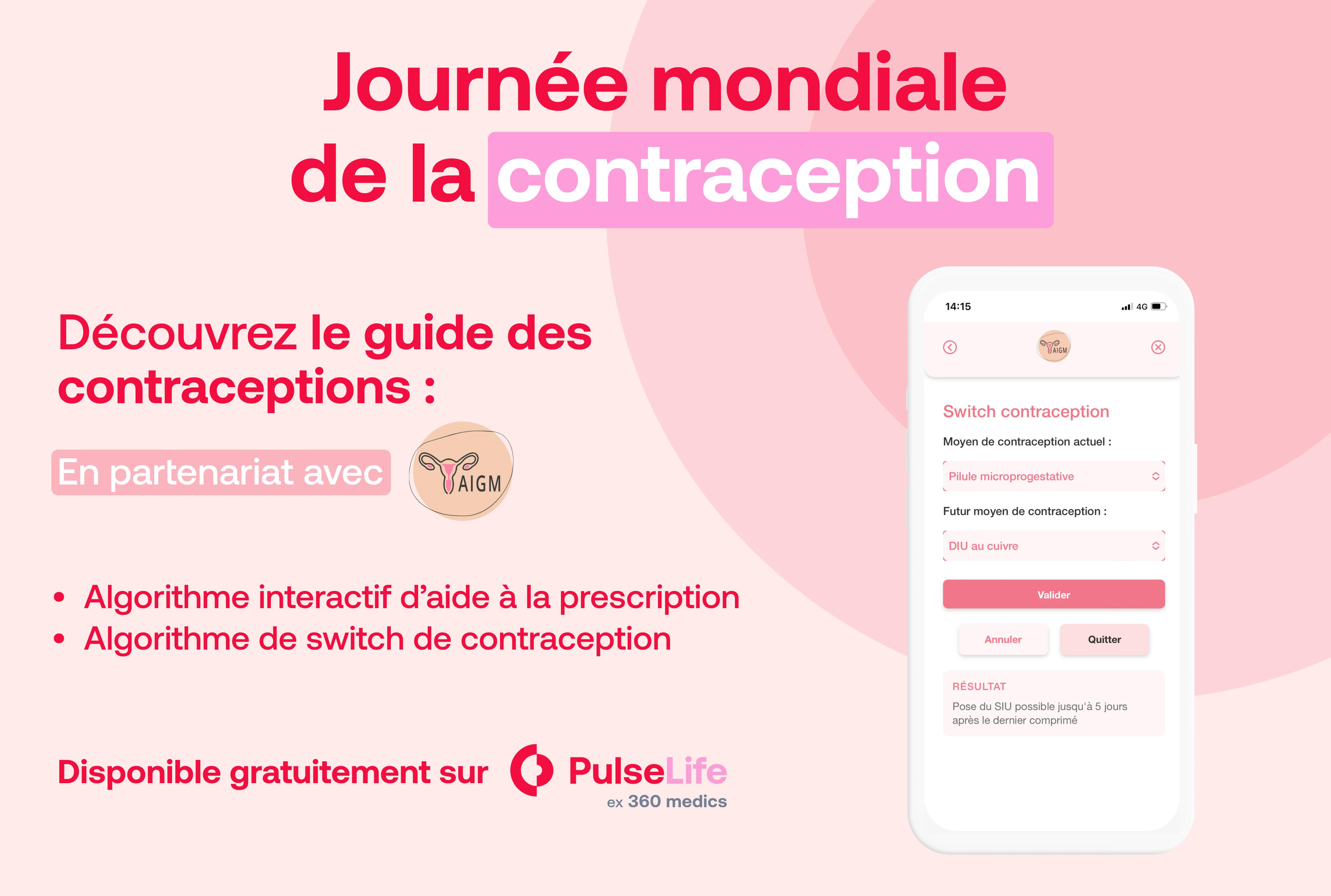 Guide des contraceptions PulseLife