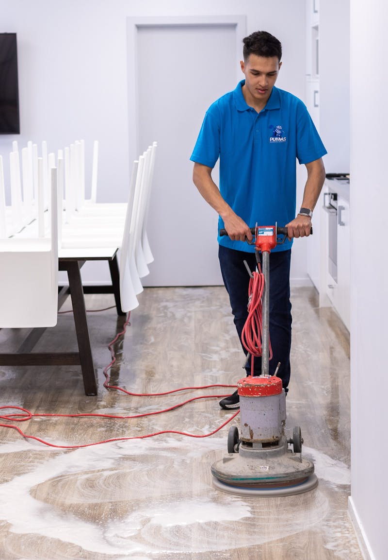 vinyl floor cleaning