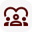 Public Donation Red Icon