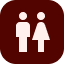 Gender Justice Red Icon