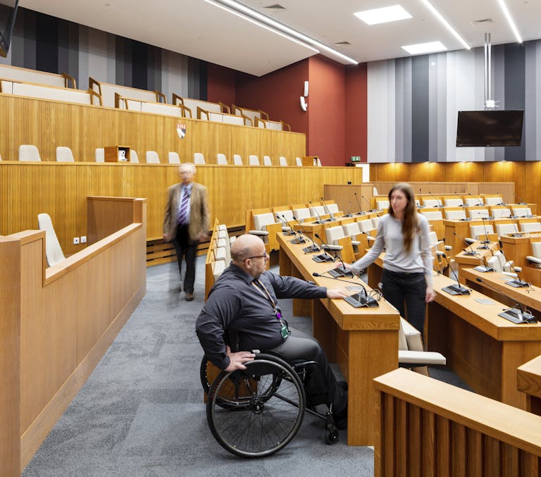 Norfolk County Hall, Blue Badge Award Winner