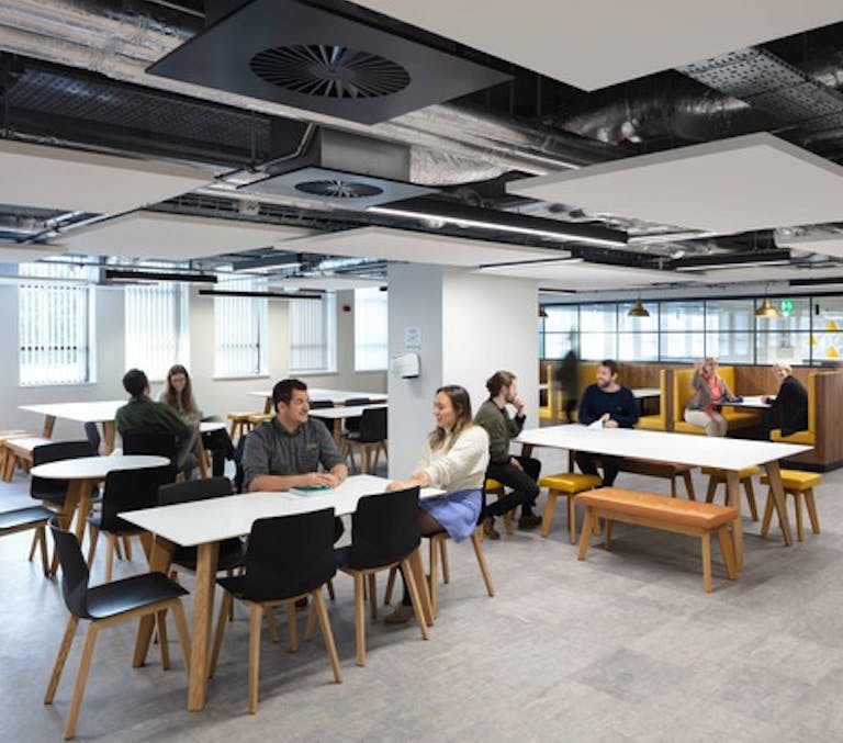 The new restaurant area at Norfolk County Hall