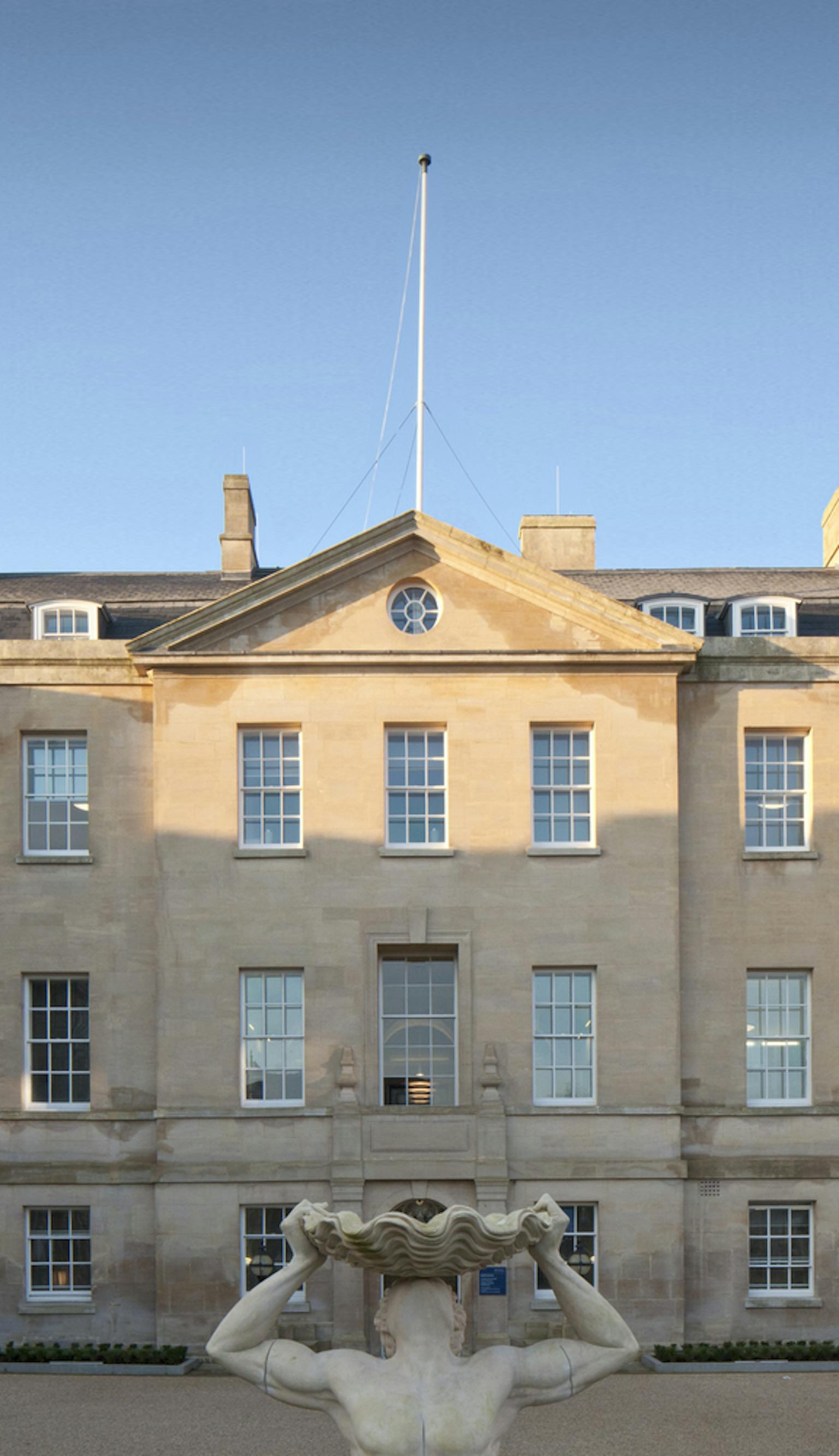 The refurbished Radcliffe Infirmary, Oxford