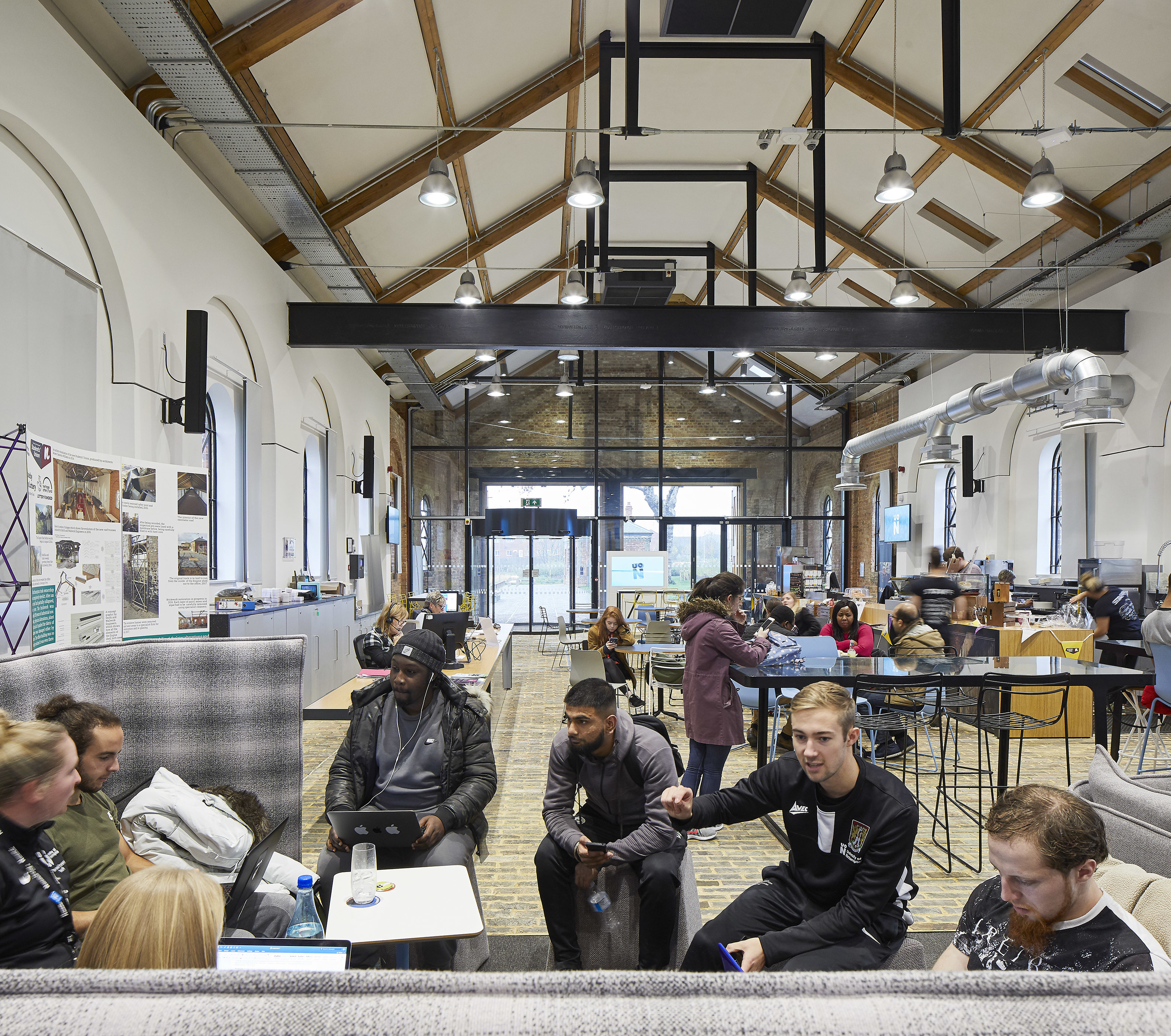 University of Northampton Engine Shed Purcell
