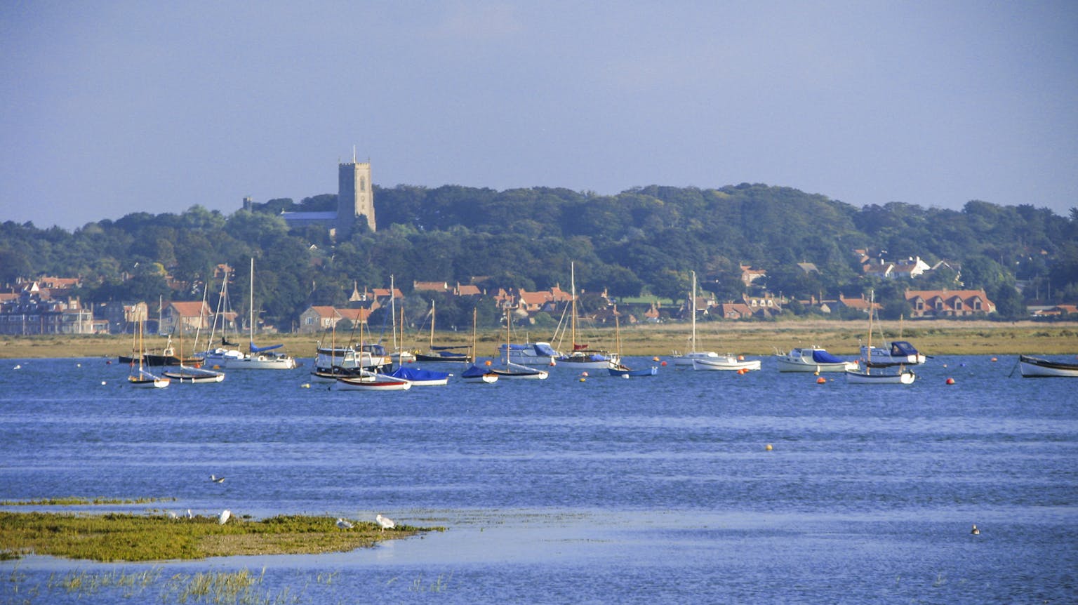 A view of one of the North Norfolk Conservation Areas, Blakeney