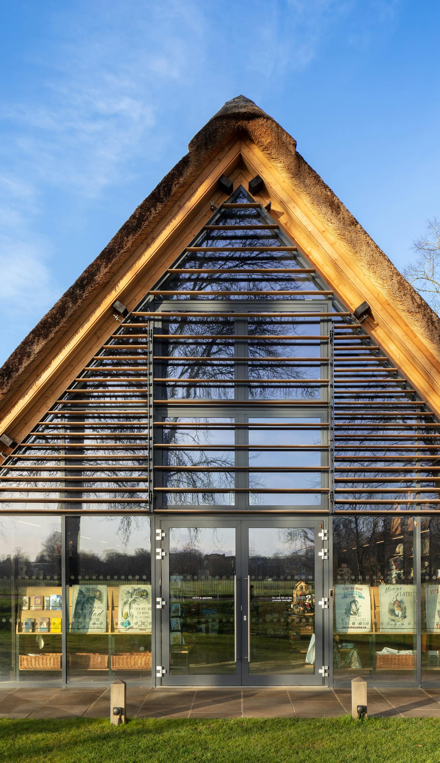 The new Christ Church Visitor Centre, designed by Purcell