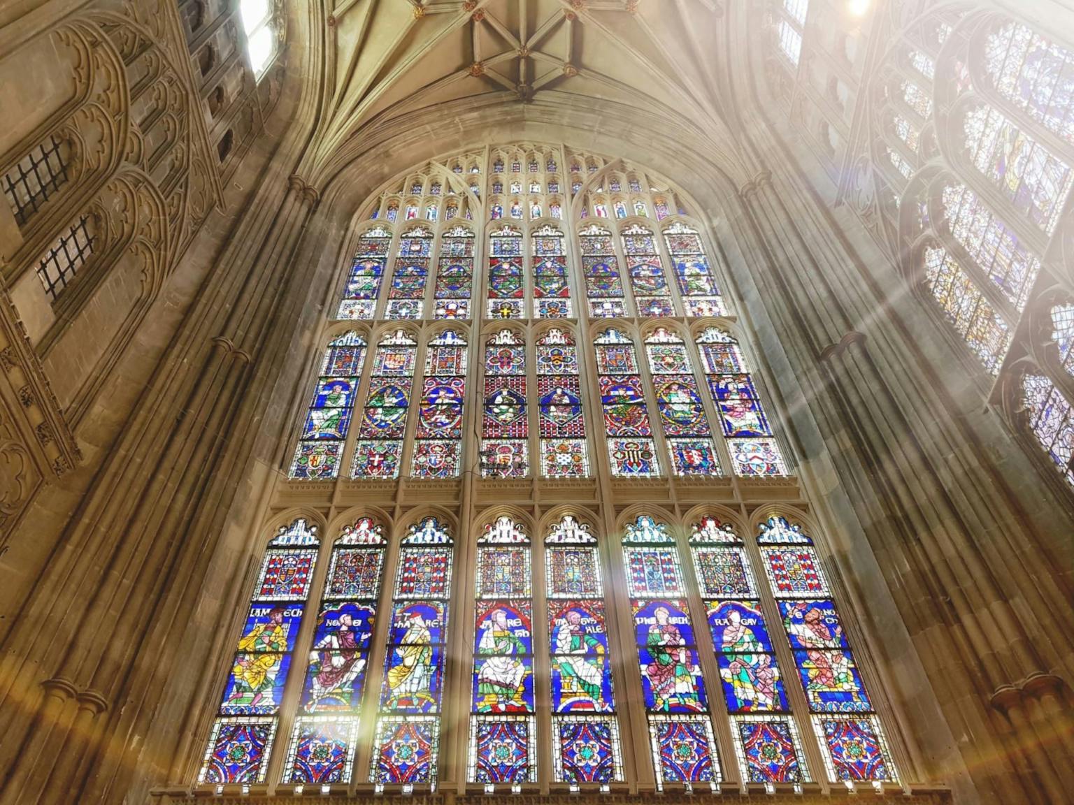 Great South Window, Canterbury Cathedral, UK