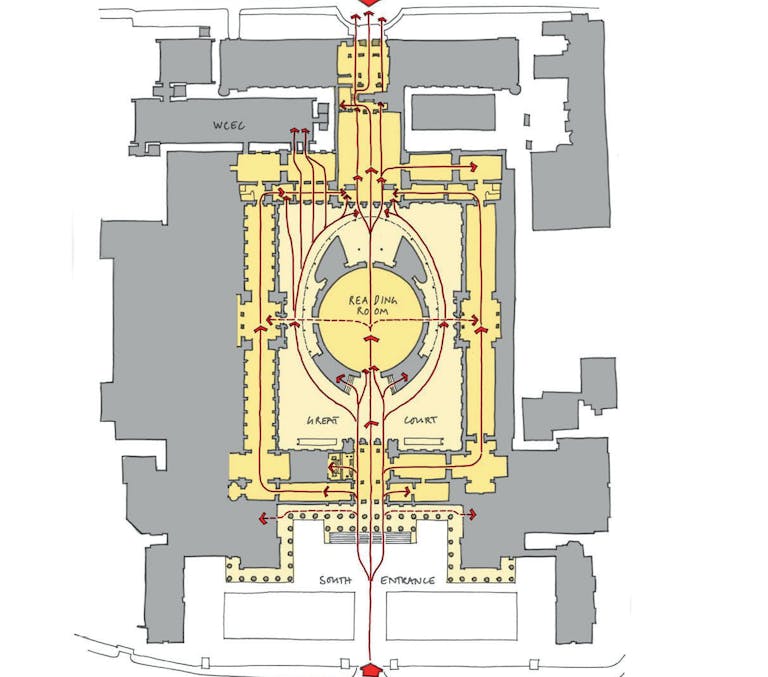 Floorplan of the British Museum