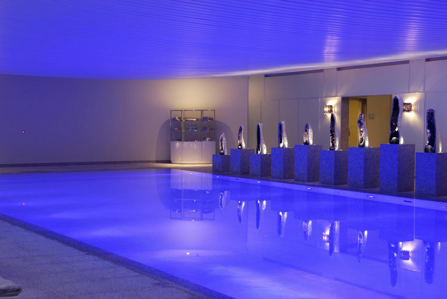 The standalone, eco-luxury Coworth Park Spa, designed by Purcell for The Dorchester Collection.