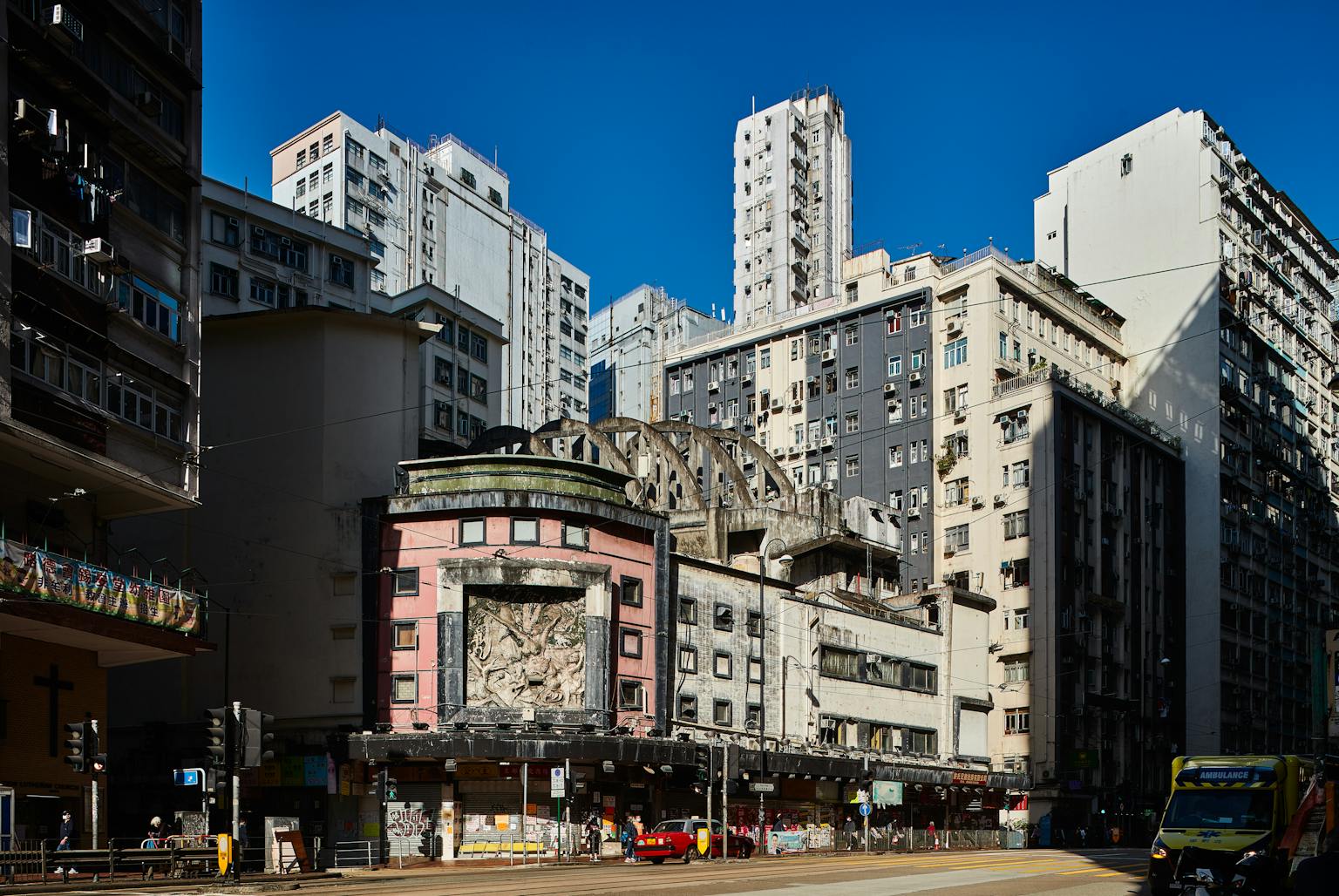The State Theatre in Hong Kong, where Purcell are acting as Heritage Consultants