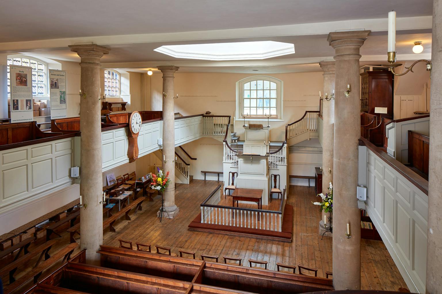 John Wesley's New Room, the oldest Methodist building in the world.