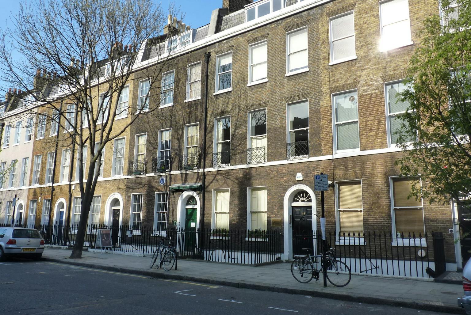 The Charles Dickens Museum at Dickens' former London home, 48 Doughty Street