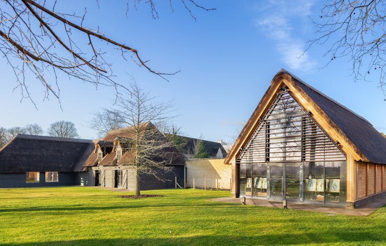 The new Christ Church Visitor Centre, designed by Purcell