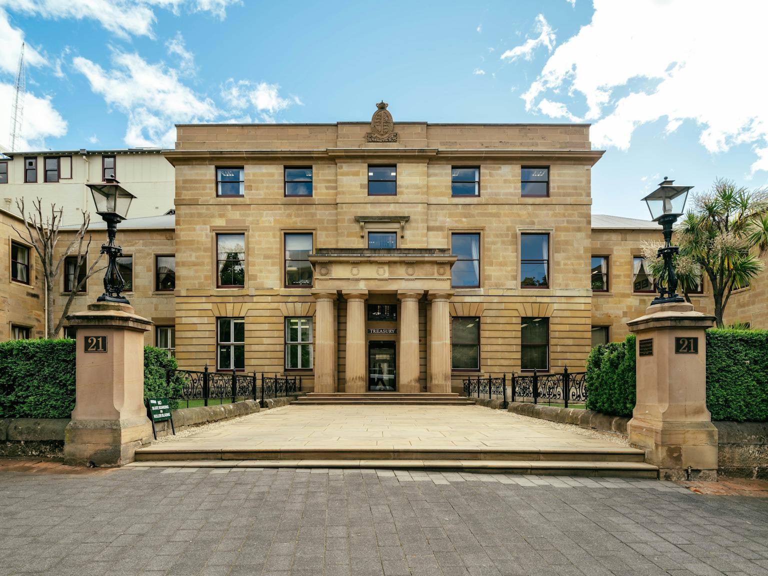 The Treasury Complex and Public Buildings, Hobart