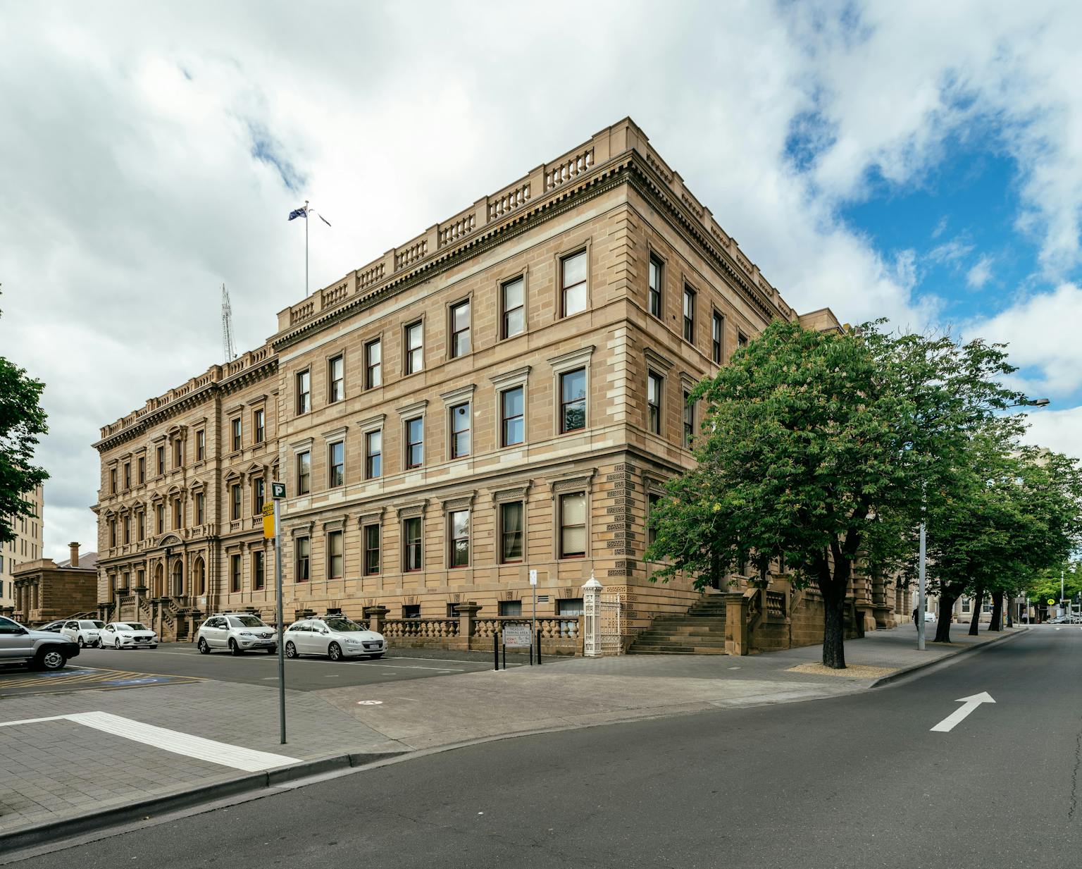 The Treasury Complex and Public Buildings in Hobart, Australia.