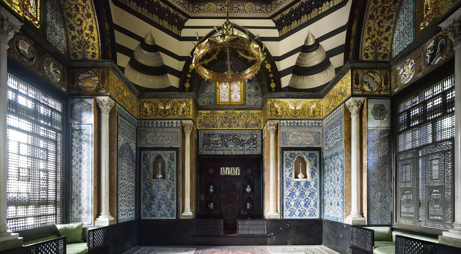The interior of Leighton House Museum